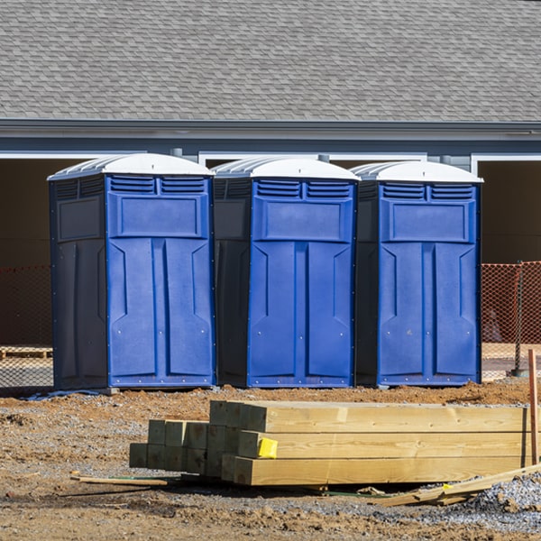 are there any restrictions on where i can place the portable toilets during my rental period in Tulpehocken PA